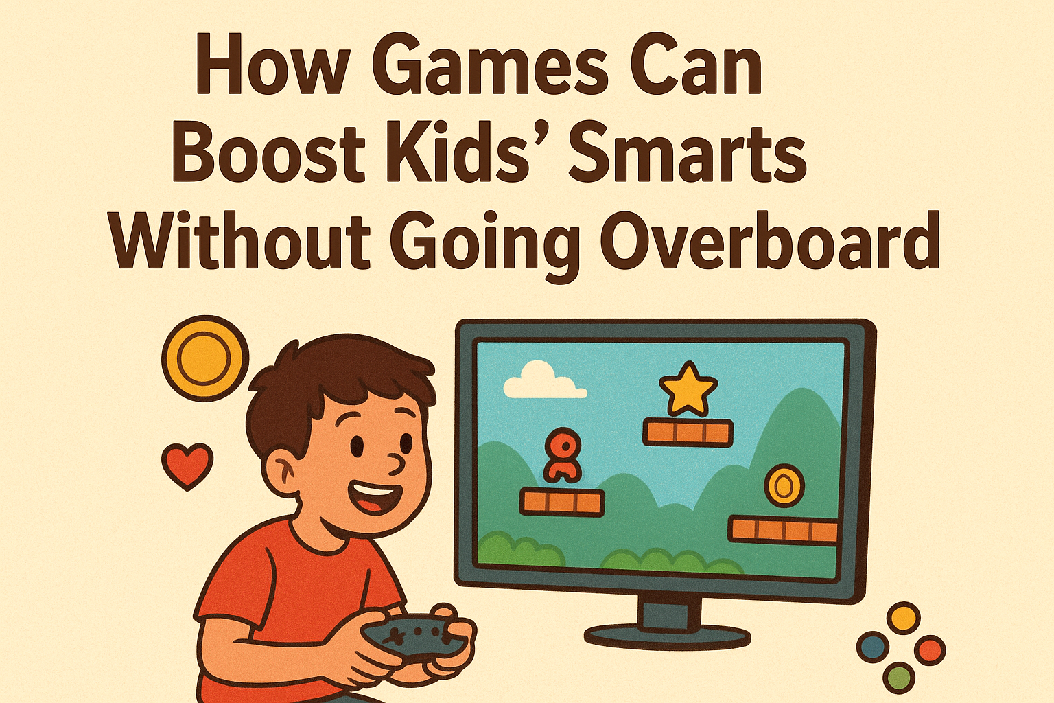 How Games Can Boost Kids’ Smarts Without Going Overboard